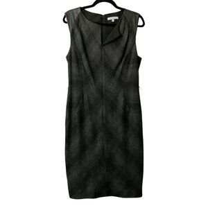 Classiques Entier wool blend career wear sleeveless pencil dress